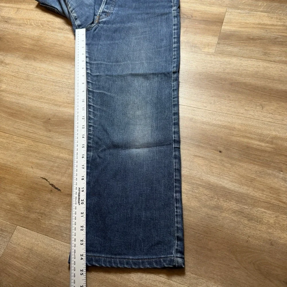 Diesel Jeans Men 30x24 Blue Regular Straight Leg Dirty Wash Denim (Tagged‎ 33)